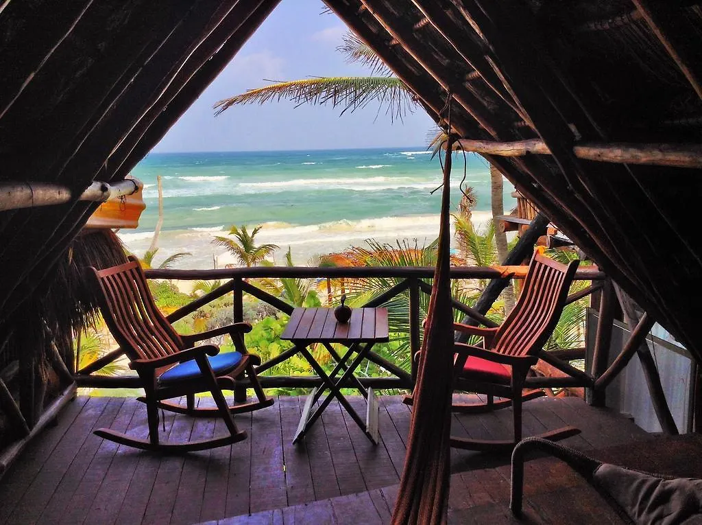 Chata Hotel El Caracol Tulum Mexiko